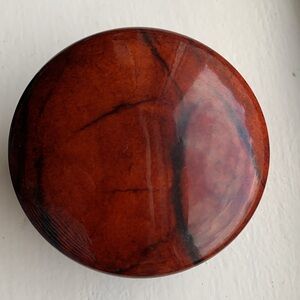 Vintage Italian Genuine Hand Carved Alabaster Box